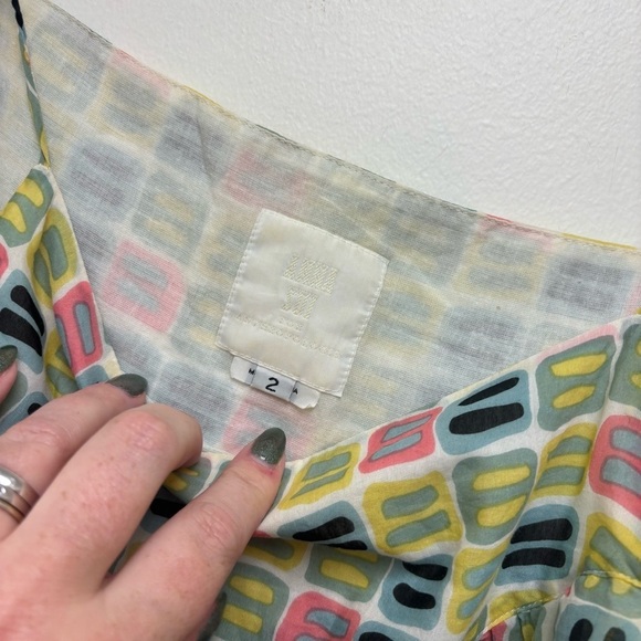 Anna Sui Anthropologie Mile Marker Cami Tank Top - Picture 11 of 14